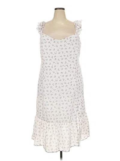 And Now This Casual Dress In White