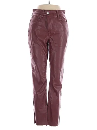 Pre-owned And Now This Casual Pants In Burgundy