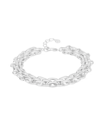 And Now This Chain Link Bracelet In Gray
