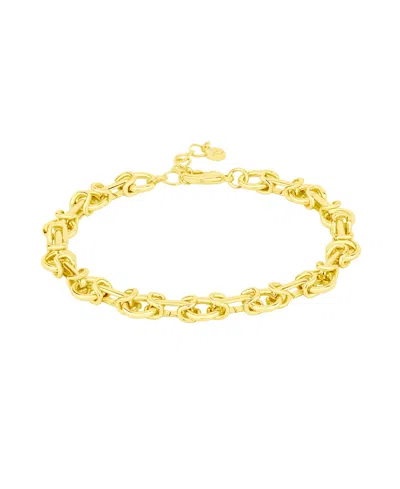 And Now This Circle Link Bracelet In Pink