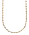 And Now This Clear Crystal Strand Necklace In Gold