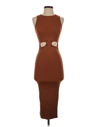 Pre-owned And Now This Cocktail Dress In Brown