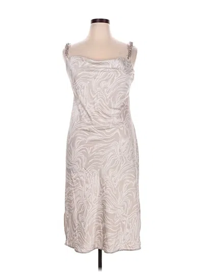 Pre-owned And Now This Cocktail Dress In Tan