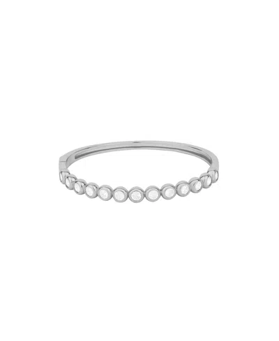And Now This Cubic Zirconia Bangle Bracelet In Gray