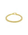 And Now This Cubic Zirconia Double Strand Chain Bracelet In Gold