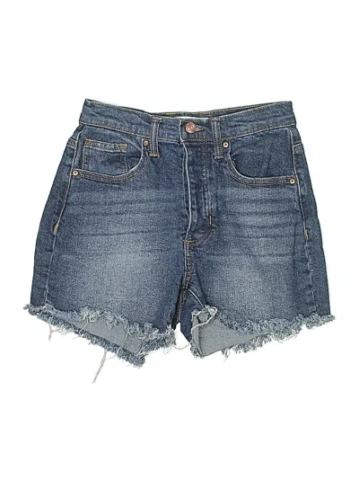 Pre-owned And Now This Denim Shorts In Blue
