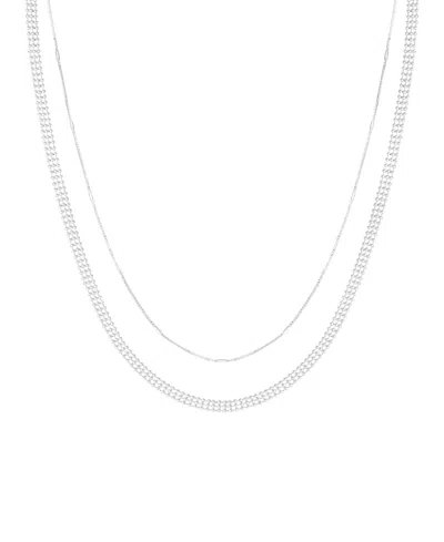 And Now This Double Strand Necklace In Metallic