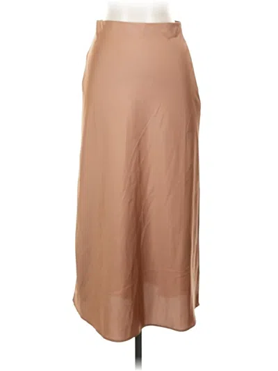 Pre-owned And Now This Formal Skirt In Tan