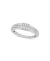 And Now This Gold Textured Statement Ring In Metallic