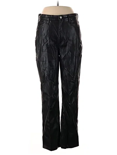 Pre-owned And Now This Leather Pants In Black