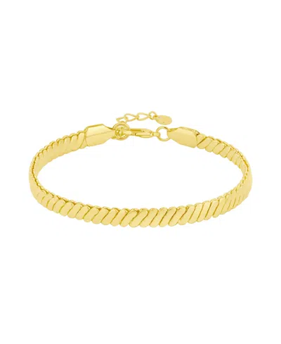 And Now This Link Bracelet In Gold