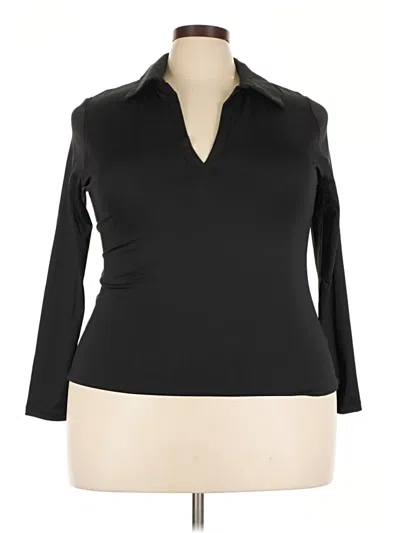 And Now This Long Sleeve Blouse In Black