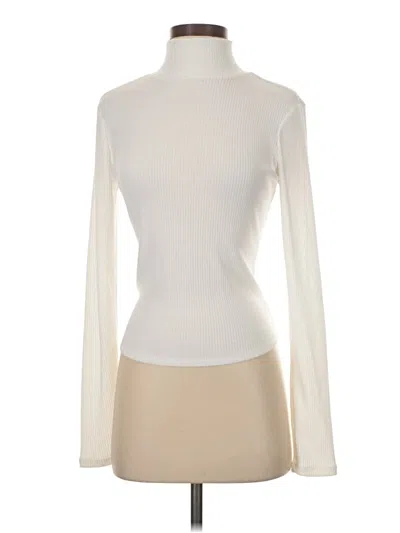 Pre-owned And Now This Long Sleeve Top Ivory Turtleneck Tops