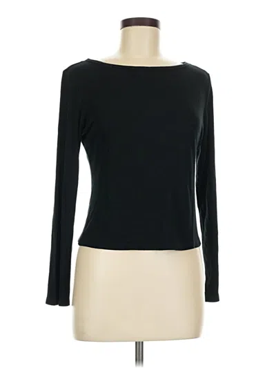 Pre-owned And Now This Long Sleeve T-shirt In Black