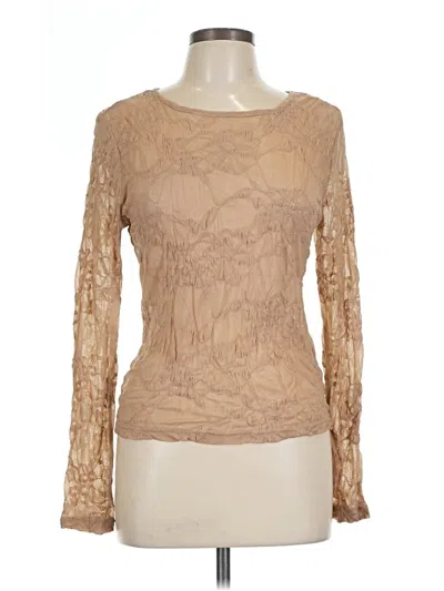 Pre-owned And Now This Long Sleeve T-shirt In Tan