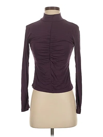 Pre-owned And Now This Long Sleeve Turtleneck In Purple