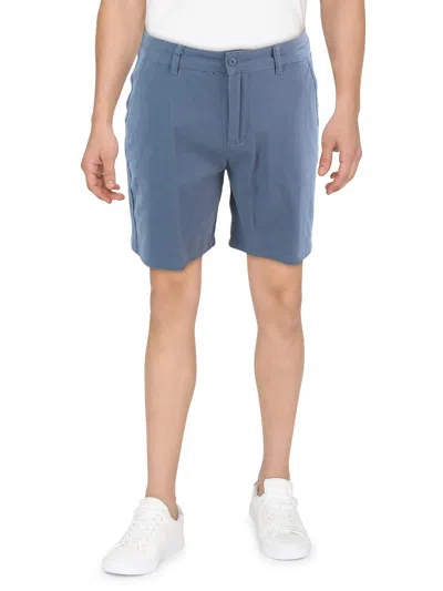 And Now This Mens Chino Mid-rise Khaki Shorts In Blue