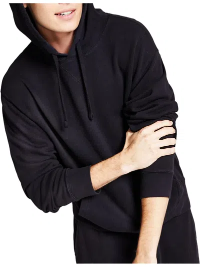 And Now This Mens Fleece Pullover Hoodie In Black
