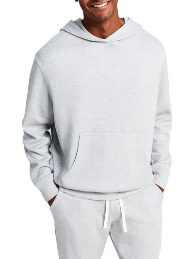 And Now This Mens Fleece Pullover Hoodie In Grey