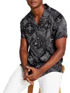 AND NOW THIS MENS PAISLEY COLLARED BUTTON-DOWN SHIRT
