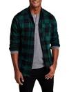 And Now This Mens Plaid Long Sleeves Button-down Shirt In Multi