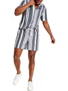 AND NOW THIS MENS REGULAR FIT DRAWSTRING FLAT FRONT