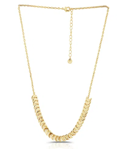 And Now This Moon Look Necklace In Gold