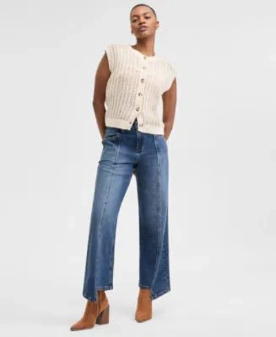 And Now This Now This Womens Sweater Vest Jeans Exclusively At Macys In Dark Wash