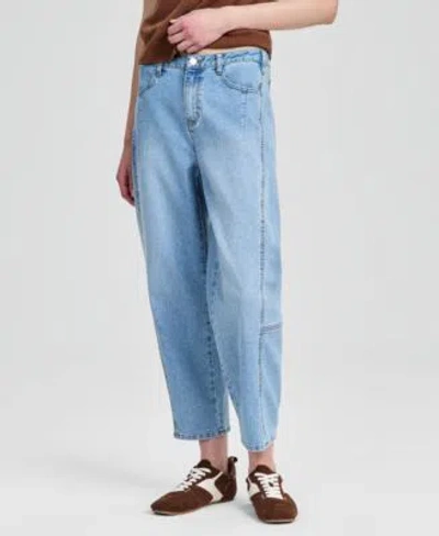 And Now This Now This Womens The Barrel Jeans In Multi
