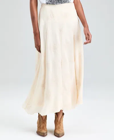 And Now This Petite Embroidered Maxi Skirt, Macy's Exclusive In White