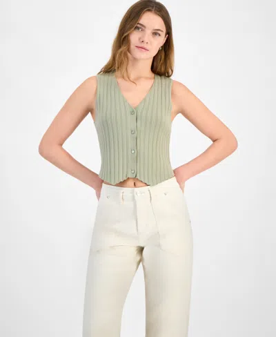 And Now This Petite Ribbed Sweater Vest, Exclusively At Macy's