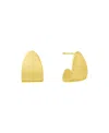 And Now This Post Push Back Hoop Earrings In Gold