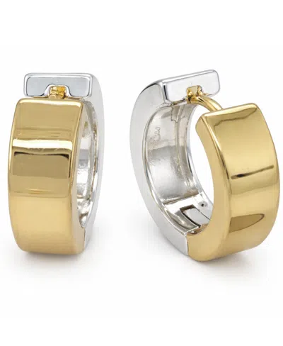 And Now This Reversable Hinge Hoop Earrings In Gold