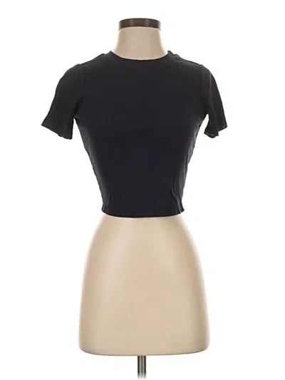 Pre-owned And Now This Short Sleeve Turtleneck In Black