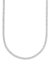 And Now This Silver, Gold Plated Brass Chain Necklace In Silver