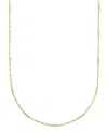And Now This Silver Plated Or 18k Gold Plated Brass Twisted Stationed Necklace In Gold