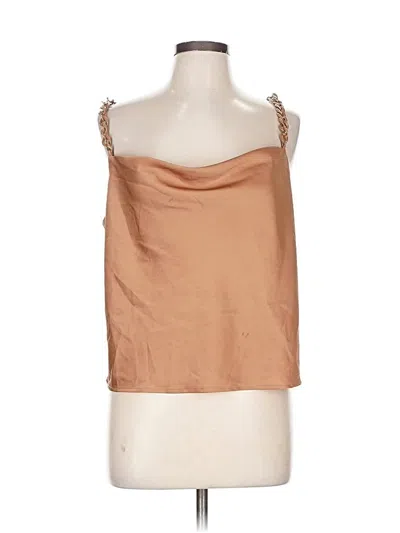 Pre-owned And Now This Sleeveless Top Orange Strapless Neckline Tops