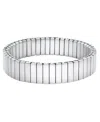 And Now This Stretch Bracelet In Silver