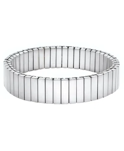 And Now This Stretch Bracelet In Silver