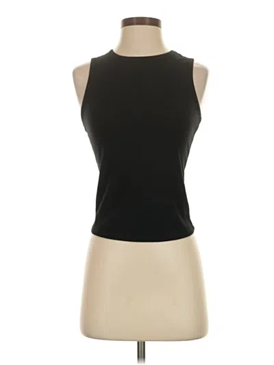 Pre-owned And Now This Tank Top Black Halter Neckline Tops