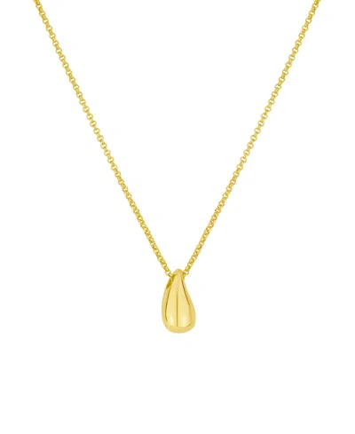 And Now This Teardrop Pendant Necklace In Gold