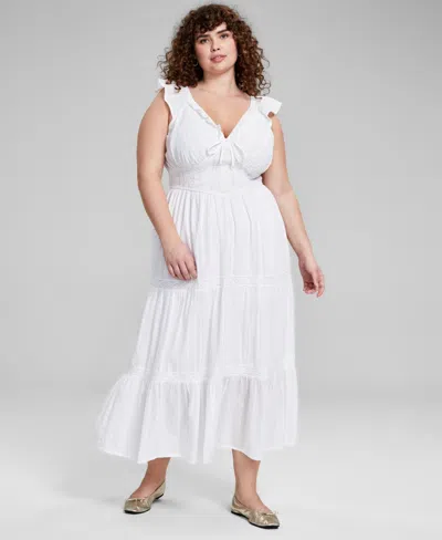 White Macy's Plus Size Formal Dresses White Plus Size Dresses