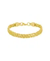 And Now This Triple Twisted Rope Chain Bracelet