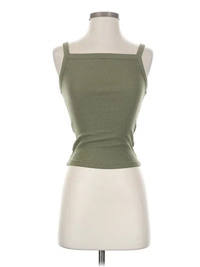 Pre-owned And Now This Tube Top Green Strapless Neckline Tops
