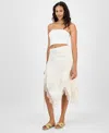 And Now This Women's Asymmetrical Hem Slip Skirt, Exclusively At Macy's In Multi