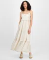 And Now This Women's Babydoll Maxi Dress, Exclusively At Macy's In Neutral