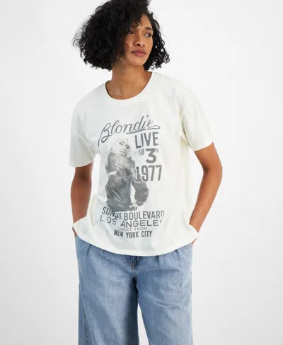 And Now This Women's Blondie Graphic T-shirt, Created For Macy's In Egret