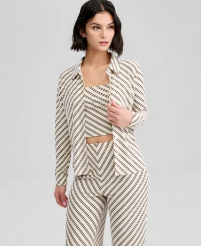 And Now This Women's Collared Cardigan, Macy's Exclusive In Multi