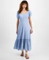 AND NOW THIS WOMEN'S COTTON CORSET-LOOK MAXI DRESS, CREATED FOR MACY'S