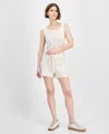 And Now This Women's Crochet Shorts, Exclusively At Macy's In Neutral